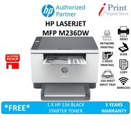 HP LASERJET M236DW M236SDW PRINTER [PRINT/SCAN/COPY/FAX]
