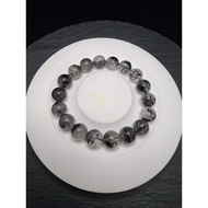 Herkimer Quartz Crystal Stone Bracelet Full natural 10.5mm4A F1368