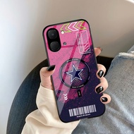 HP TECNO SPARK GO 3 Glass Softcase - Case SPARK GO 3hp - Phone Case - Cool Case - Casing Cover - (SM