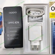 Oppo A74 6/128 Second Super Like New 99%&amp;Normal Poll Resmi Oppo