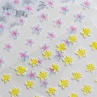 5-Petal Flower Stick, 5D Embossed Flower Stick
