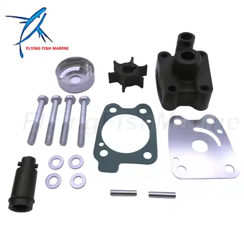Outboard Engine 6BX-WG078-00 6EE-W0078-00/01 18-3473 Water Pump Repair Kit with Housing for Yamaha 4