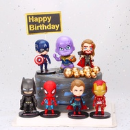 Marvel Super Heroes Avengers Hulk Captain America SpiderMan Thor Action Figure Toys Doll