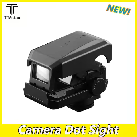 TTartisan Camera Dot Sight with Cold Shoe Mount for Telephoto Photography Assisted Aiming Accessory 