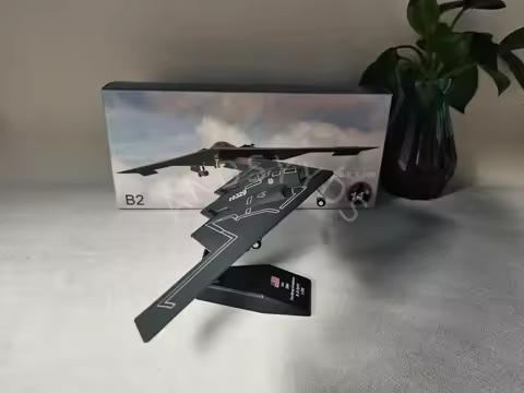 1/200 Scale Us Air Force Ghost B2 Strategic Stealth Bomber Fighter Diecast Metal Finished Aircraft M