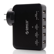 ORICO 5 Ports USB Charger Charging Station Desktop Charger 5V2.4A 40W Max for iPhone Samsung Xiaomi