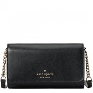 Kate Spade Staci Small Flap Crossbody Bag in Black