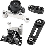 JDMON 4Pcs Engine Motor & Transmission Mount Kit Replacement for Nissan Sentra 2.0L 2007 2008 2009 2