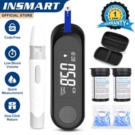 INSMART blood sugar test kit glucometer set blood sugar monitoring kit sugar test kit glucometer tes
