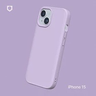犀牛盾 iPhone 15 (6.1吋) SolidSuit 防摔背蓋手機保護殼- 紫羅蘭色