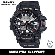 (OFFICIAL WARRANTY) Casio G-Shock GG-1000-1A Mudmaster Twin Sensor Analog Digital Black Resin Strap Men's Watch GG1000 GG-1000 GG-10001A GG1000-1A GG-1000-1ADR