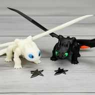 Flexi 16cm 3D Printed Toothless Dragon Figure - How To Train Your Dragon Toy  Patung Naga Toothless 