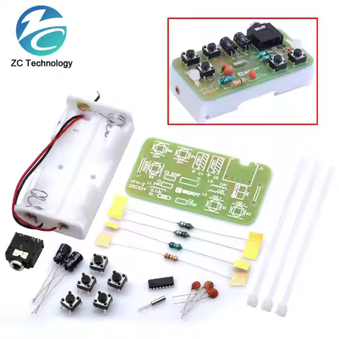 76-108MHz FM Stereo Radio DIY Kit Wireless FM Receiver Module DC 2.7V-3.3V Frequency Modulation Elec