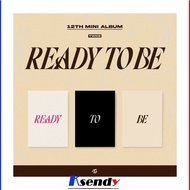 TWICE 12th Mini Album - READY TO BE  Album + Folded poater