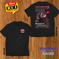 SULTAN KAOS DEWASA DAN ANAK MOBILE LEGEND FARAMIS ROYAL MAGUS BAJU ML FARAMIS SUPPORT TSHIRT MLBB BI