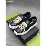 Carl 350 Men's Slipon Shoes with Old Man Face Pattern Wearing Glasses Wavy Rubber Sole for Comfortab