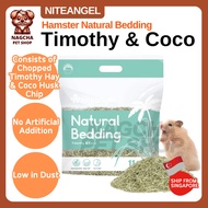 Hamster Bedding Timothy Hay Coco Chip Natural Soft – Niteangel for Dwarf & Syrian Gerbils