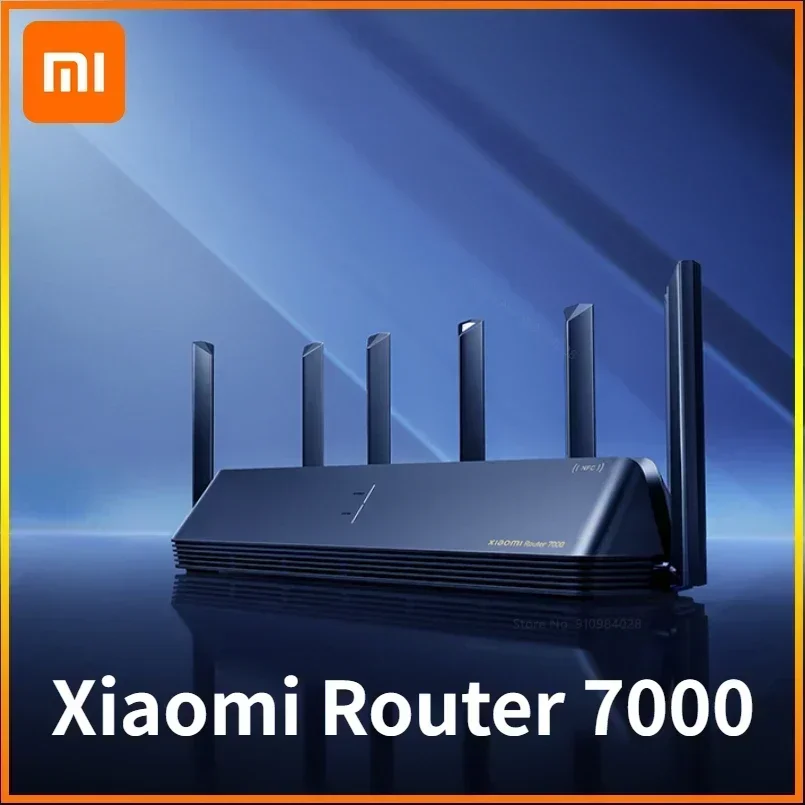 Xiaomi Mi Router BE7000 Tri-Band WiFi Repeater VPN 1GB Mesh USB 3.0 IPTV 4 X 2.5G Ethernet Ports Modem Signal Amplifier