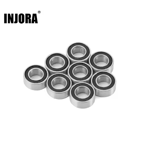 INJORA 22PCS Steel Sealed Bearing Kit for 1/18 RC Crawler TRX4M Upgrade Parts (4M-03)