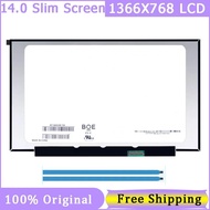 14 Inch Slim 40 Pin Laptop Screen Nt140whm T00 Nt140whm-t00 B140xtk02.0 1366x768 Hd Replacement Disp