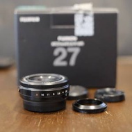 Fujifilm 富士 XF 27mm f2.8  27 2.8 27...