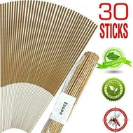 30PCS /Box Stick Incense For Mosquito Killer Natural Fiber Incense Anti Mosquito Repellent Incense F