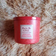 Bath and Body Works Candle 3-wick You're The One