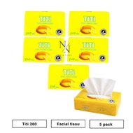 6 Pack Tissue TITI 260 Facial tissue embossed Facial Tissue Tissue Paper