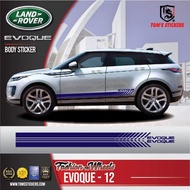 👍👍 LAND ROVER EVOQUE CAR BODY STICKER SET EVOQUE - 12