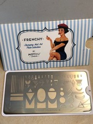 MOYOU LONDON 指甲油印花板 - Frenchy 18
