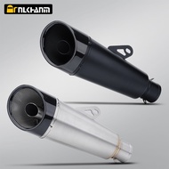 51mm Inlet Universal Motorcycle Exhaust Carbon Tip Muffler SC Project Exhaust r25 mt15 mt25 mt09 yam
