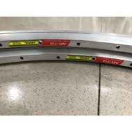 Velg Rims Araya Ar 713 Silver 622 X 15C Rim Brake Nos Vintage Roadbike