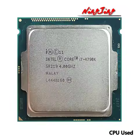 Intel Core i7-4790K i7 4790K 4.0 GHz Used Quad-Core Eight-Thread CPU 88W 8M LGA 1150