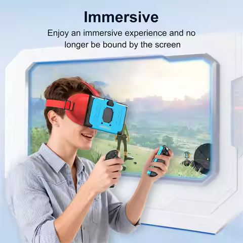 ★▲ NS2 VR Headset for 2 Game Console Accessories 3D VR Virtual Reality Glasses VR Labo Goggles Heads