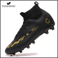Fuguiniao รองเท้าฟุตบอลสำหรับเด็กผู้ชาย,รองเท้าฟุตบอลข้อสูง35-45รองเท้ากีฬารองเท้าฟุตบอลสำหรับเด็กผู้ชายผู้หญิงเข็ม TF &amp; ยาว2022