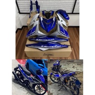 COVERSET Y15 V1 V2 MAGIC BOY EXCITER GP Y15 COVERSET ORIGINAL MAGICBOY GP BIRU EXCITER SET Y15 EXCIT