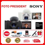 Sony ZV1 / ZV-1 /ZV-1F Digital Vlog Camera with 64GB Memory Card (Sony Malaysia Warranty)