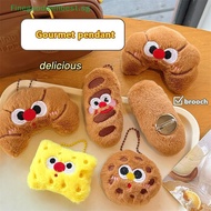 FBSG Croissant Baguette Cookie Plush Toy - Keychains & Decor