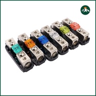 Car Audio Fuse Power Fuse Holder 30-150A Stereo Audio Single Way AGU Fuse Holder