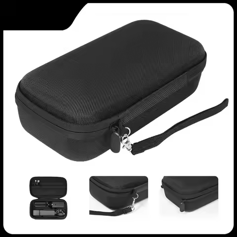 Hard Shell Carrying Case for DJI Osmo Pocket 3/4/Xtra Muse Portable Shockproof Travel Bag with Hand 