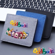 Oddbods Wallet Cartoon Printing Wallet Canvas Wallet Student Zipper Wallet with Bank Card Coin Child