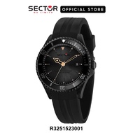 Sector De GAYARDON "SKY SURF" Men's Rubber Quartz Watch R3251523001