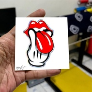 A95, tongue sticker, ronjngston sticker, light reflective sticker and hologram