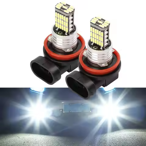 Fog Light H7 Led Bulb H8 H9 H11 9005 9006 12v Car Led For Jetta 6 Skoda Fabia 2 Car Lighting Set Nis