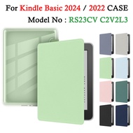 For Kindle Basic 2022 6.0 inch C2V2L3 Transparent DIY Fashion 11th Gen 2024 RS23CV acrylic E-Reader 