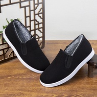 0 Men's Old Beijing Cloth Shoes Thick-Soled Dad Shoes Comfortable Flat Shoes Men's Shoes Old Beijing