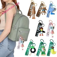 AUGUSTINA Brainrot Animals Keychains, Hanging PVC Italian Brainrot Keychain, Cute Shimpanzini Abstra