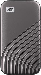 Western Digital 1TB My Passport SSD External Portable Drive, Gray, Up to 1,050 MB/s - WDBAGF0010BGY-WESN