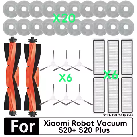 Compatible For Xiaomi Robot Vacuum s20 plus S20+ S10 Plus B108GL B105 B108CN B113CN Accessories Hepa