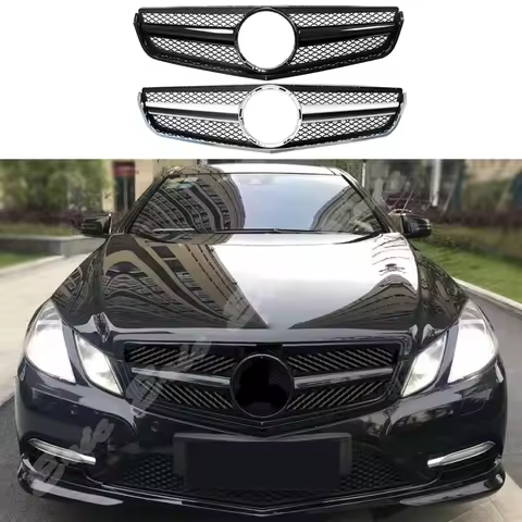 Car Front Bumper Racing Grill Facelift Grille Cover For Mercedes-Benz W207 E-Coupe E350 E400 E550 20